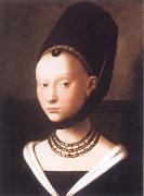 Portrait of a Young Girl Petrus Christus
